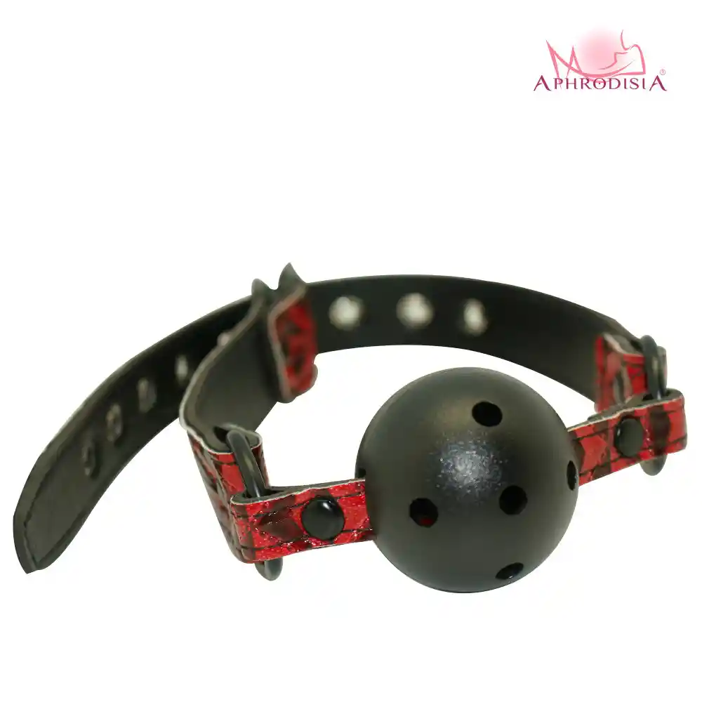 Mordaza Erotica Ball Gag Freya Rojo Camtoyz