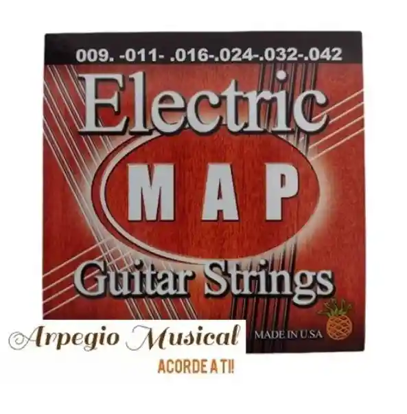 Encordado para Guitarra Eléctrica MAP.