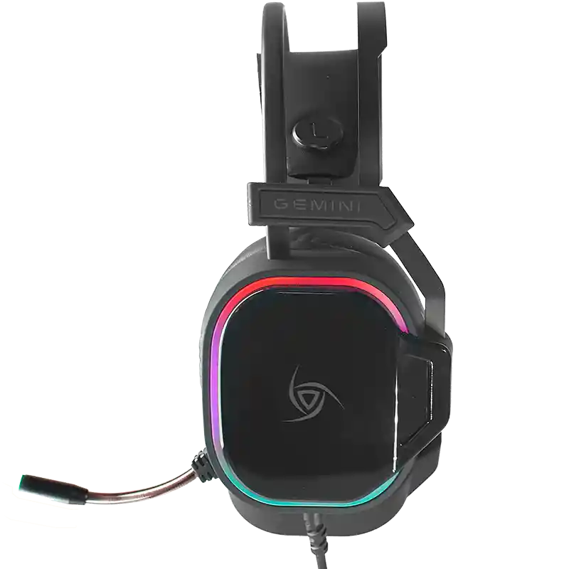 Rgb Diadema Gamer Vsg Gemini Negro