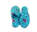 Pantuflas Dama Azul corazones y estrellas-Talla 38