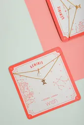COLLAR PIEDRA GÉMINIS
