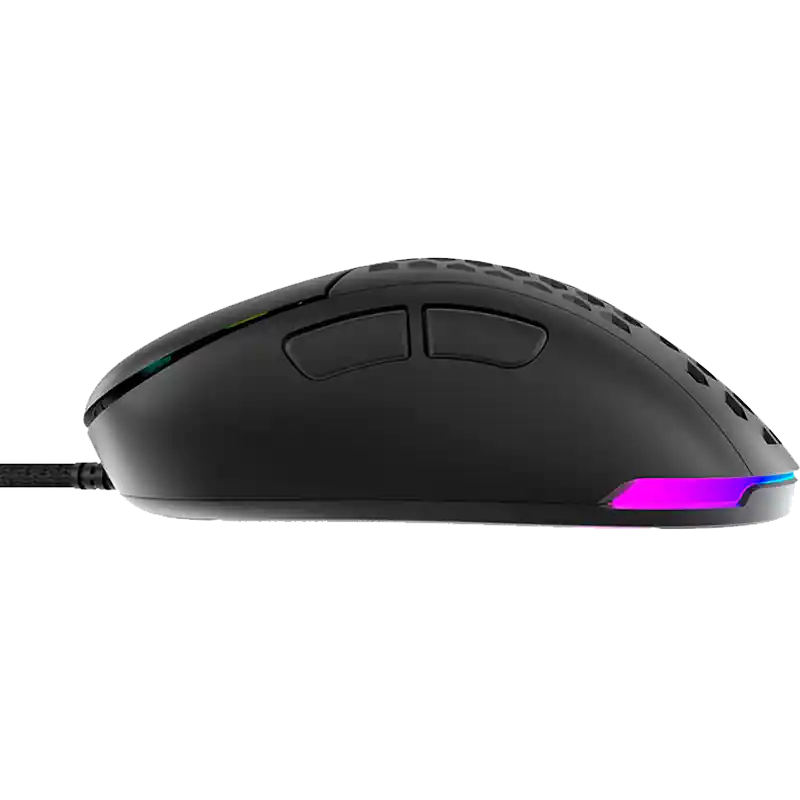 Rgb Mouse Gamer Vsg Aquila Air Negro Mate