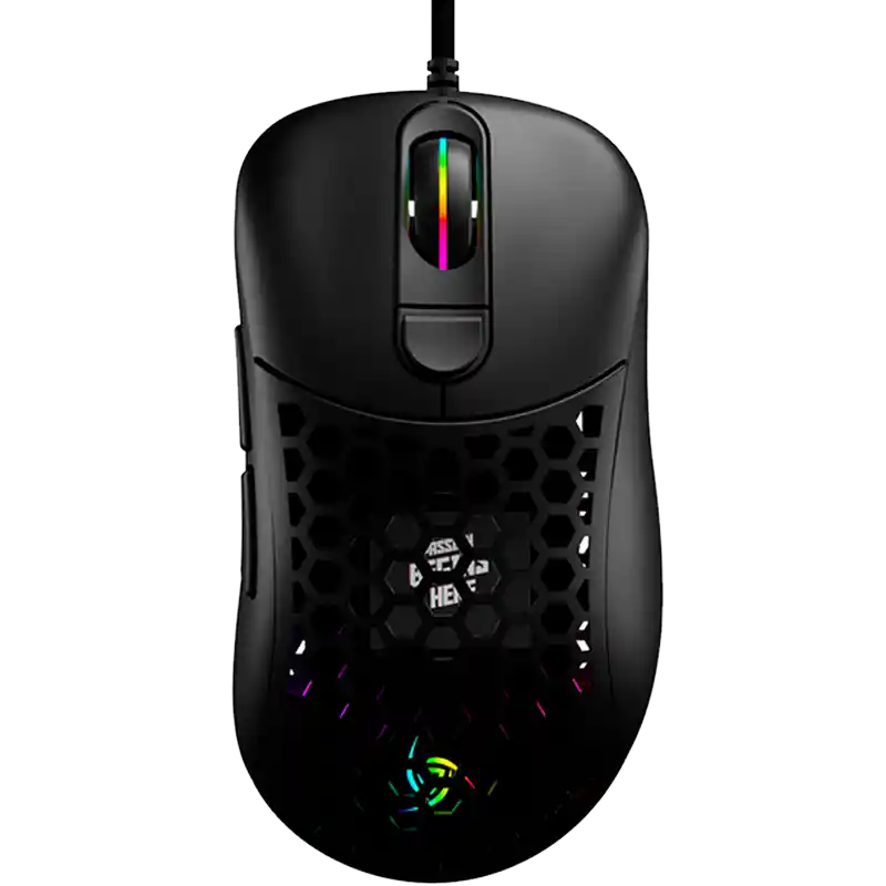 Rgb Mouse Gamer Vsg Aquila Air Negro Mate