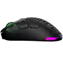 Rgb Mouse Gamer Inalámbrico Vsg Aquila Fly Negro Mate