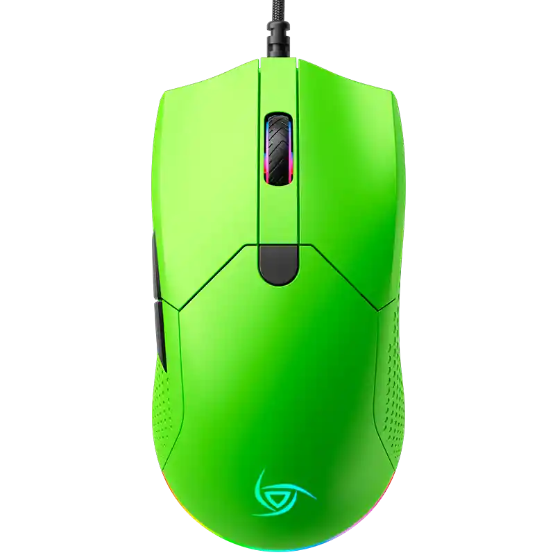 Rgb Mouse Gamer Vsg Aurora Verde Boreal