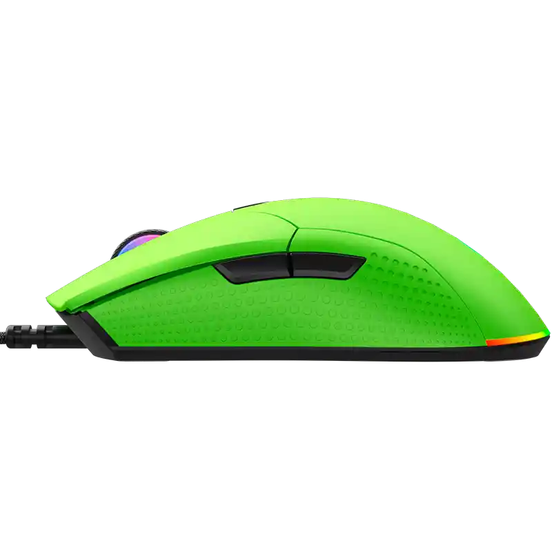 Rgb Mouse Gamer Vsg Aurora Verde Boreal