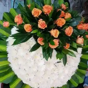 Corona redonda grande