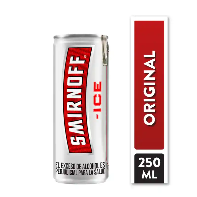 CERVEZA SMIRNOFF ICE RED LATA 250ML X 24 UNDS