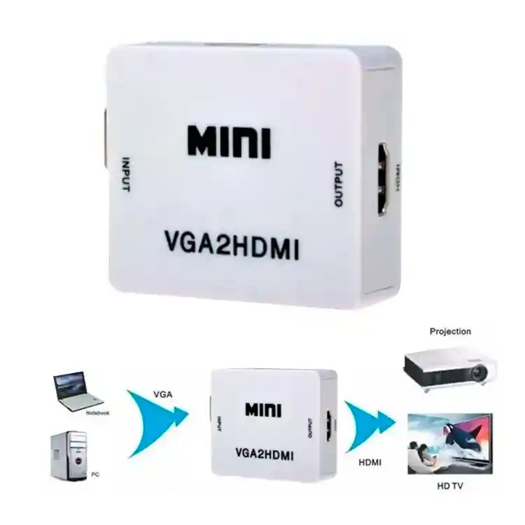 Convertidor Adaptador VGA a HDMI