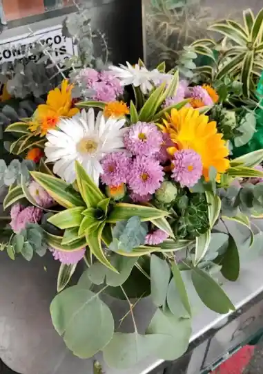 Arreglo floré gerberas 