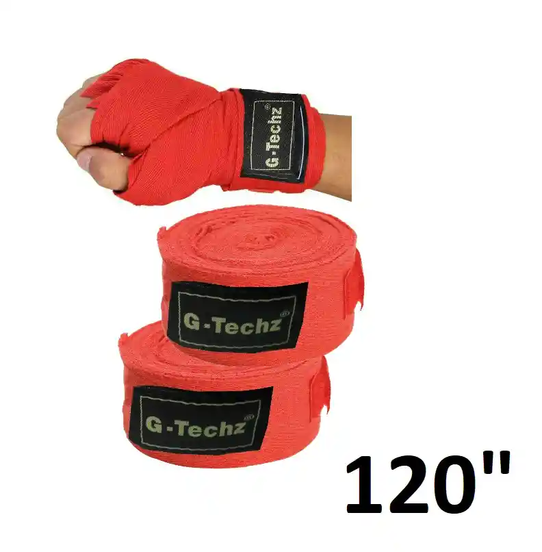 Vendas Gtechz 120 Pulgadas 1 Par Boxeo Mma Muay Thai Kick - Rojo