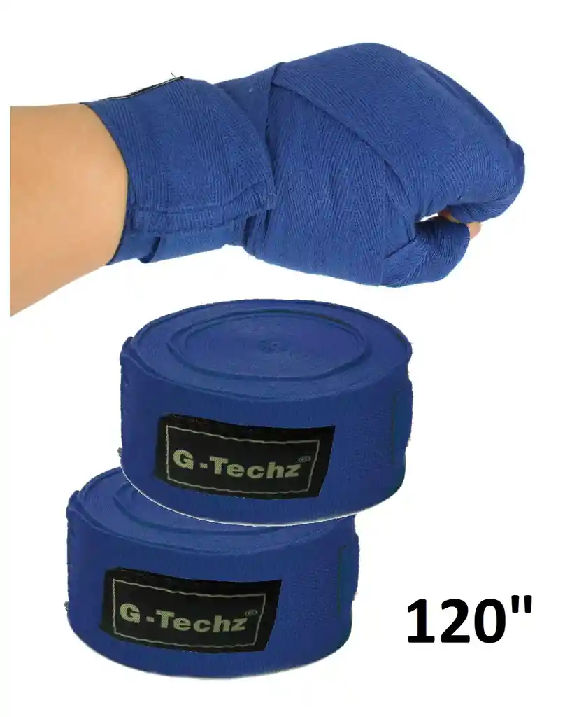 Vendas Gtechz 120 Pulgadas 1 Par Boxeo Mma Muay Thai Kick - Azul