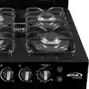 Abba Estufa De Piso Master Chef Ag 101-5 Con Horno | Gas | 4 Puestos | Vidrio Negro