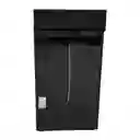 Abba Estufa De Piso Master Chef Ag 101-5 Con Horno | Gas | 4 Puestos | Vidrio Negro
