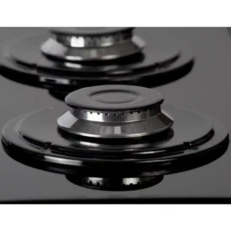 Abba Estufa De Piso Master Chef Ag 101-5 Con Horno | Gas | 4 Puestos | Vidrio Negro