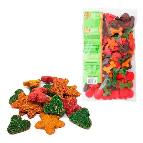 Natural Gomitas Surtidas De Fibra Y Proteina (Para Perros) 1 Lb Recarga