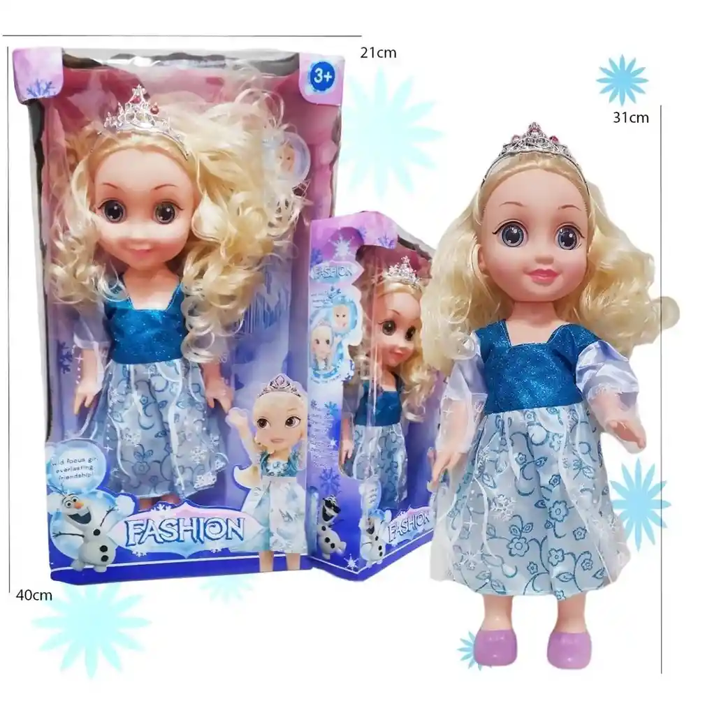 Frozen Muñeca Elsa Juguete Jugueteria Juegos