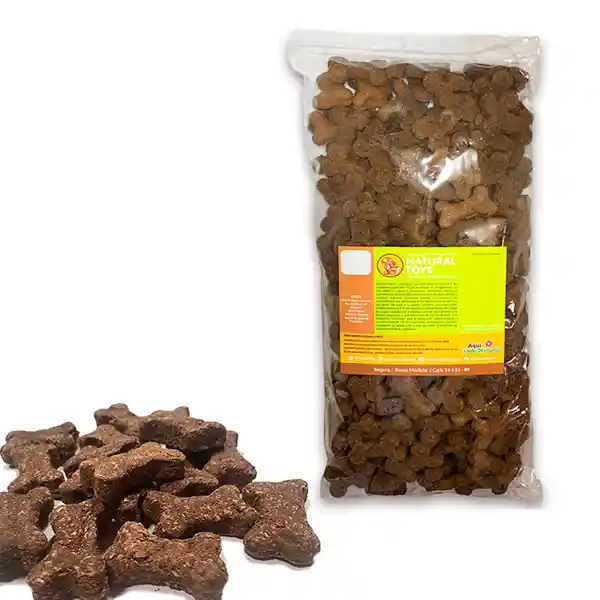 Galletas De Higado Y Fibra Natural (Para Perros) 1 Lb Recarga