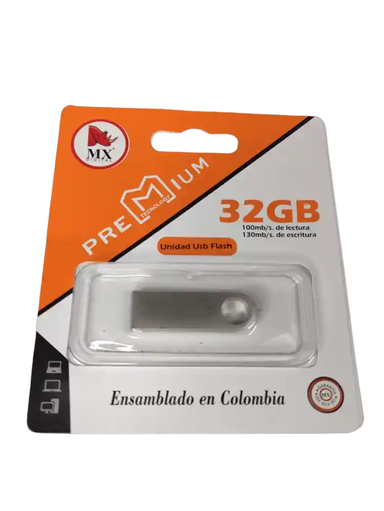 Memoria USB | 32 GB | Resistente Al Agua | MX Digital