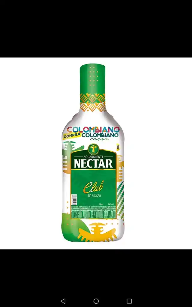 Nectar Aguardiente Verde