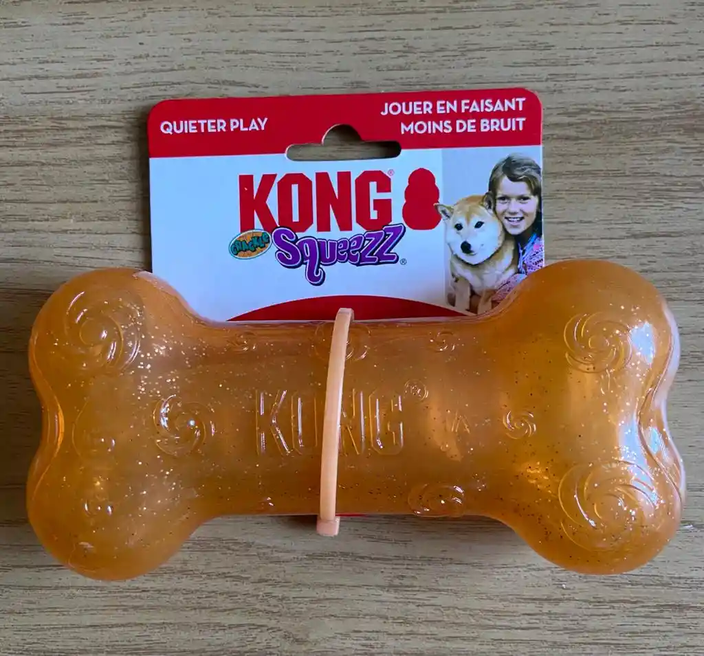 Hueso Kong sonido de botella Naranja