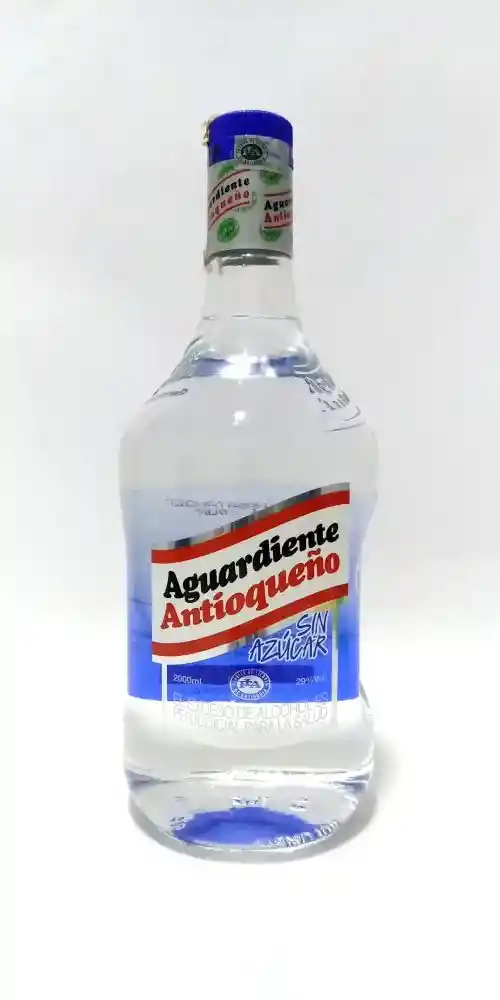 GARRAFA DE AGARDIENTE SIN AZUCAR 