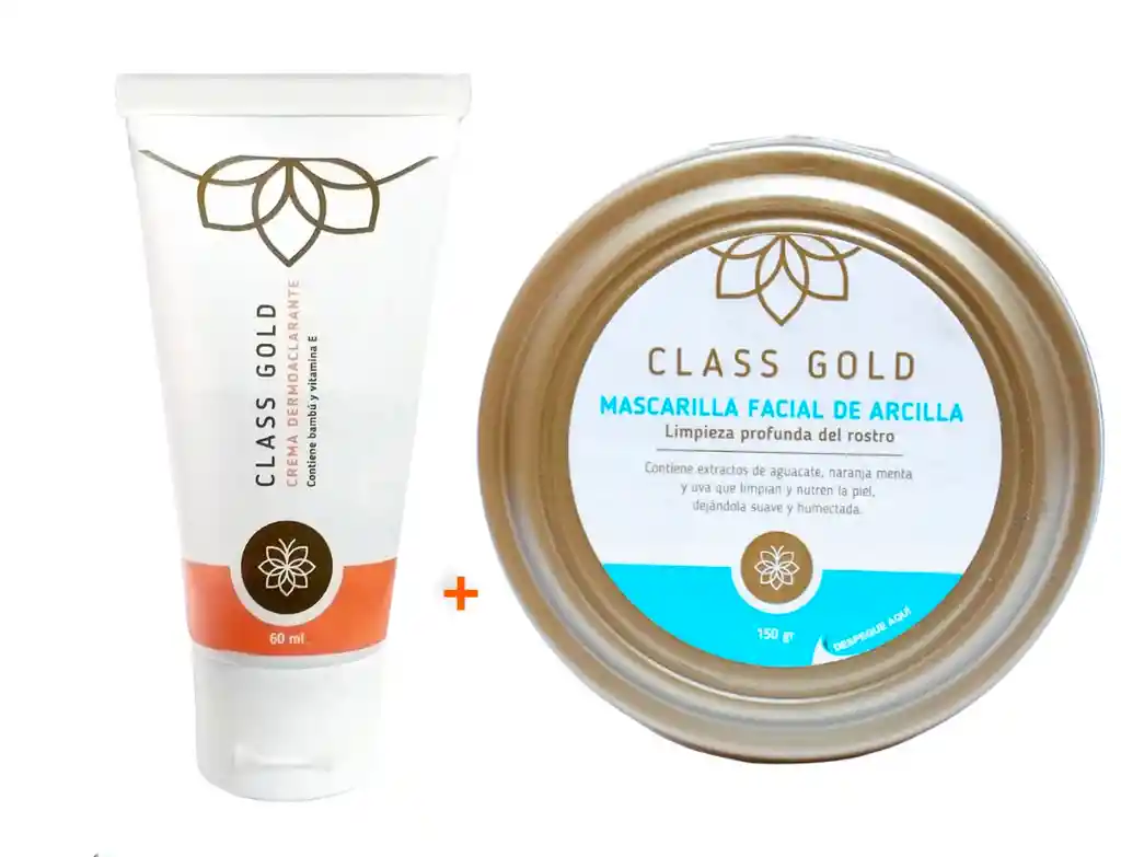 CLASS GOLD Crema Dermoaclarante + Mascarilla Facial