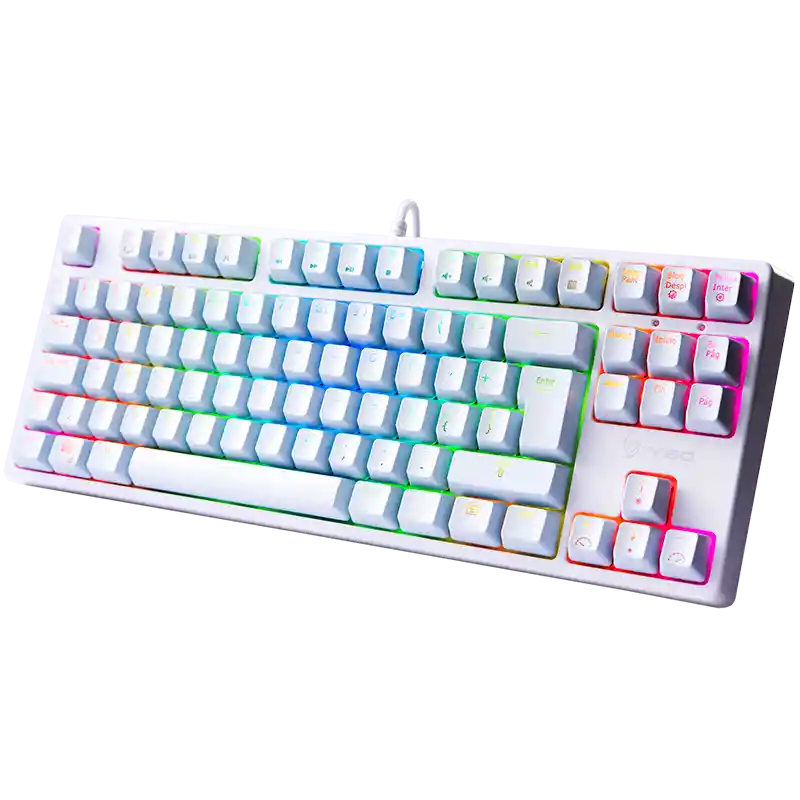 Teclado Gamer VSG ALNITAK Blanco (Switch Kailh Brown)