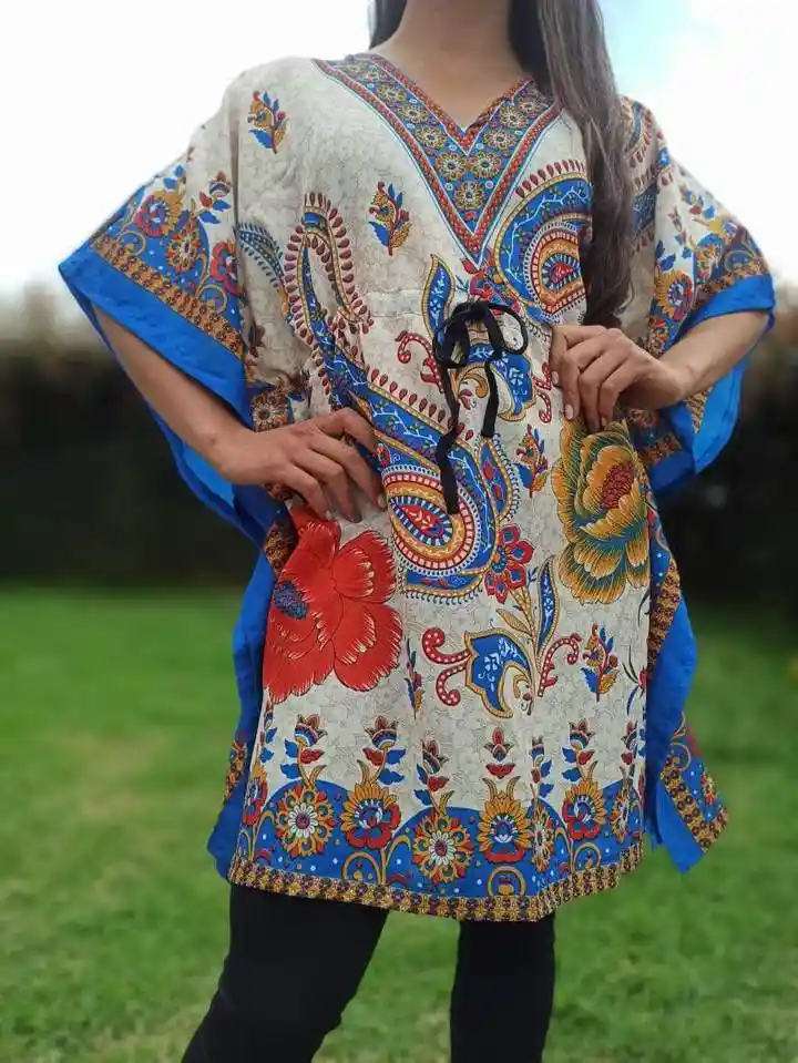 Kimono Hindu Azul