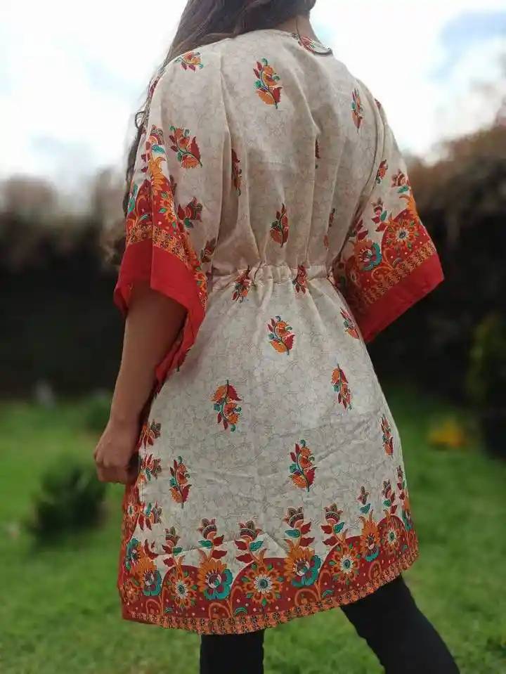 Kimono Hindu Naranja