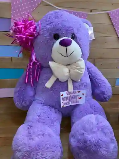 Oso De Peluche Lila