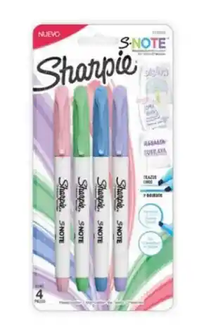 Sharpie Marcador ® X 4 Unidades - Colores Pastel (Creativos)