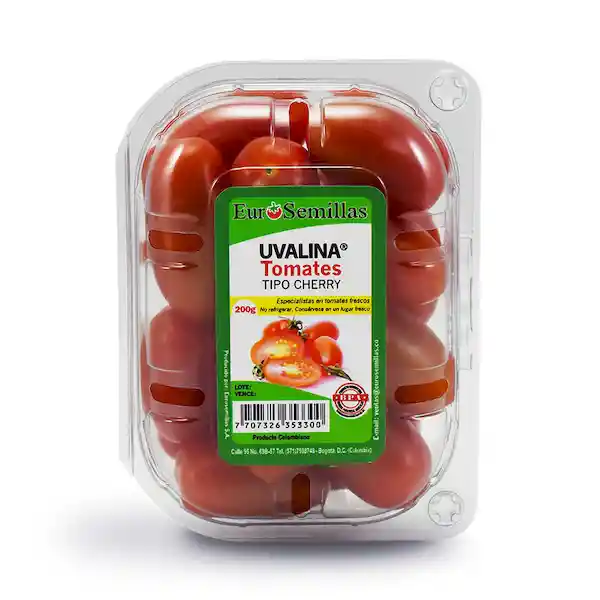 Uvalina Tomates Tipo Cherry Euro Semillas 