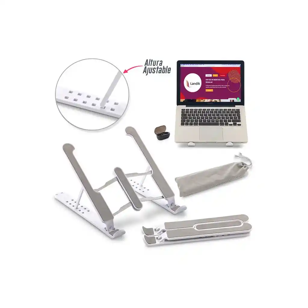 Soporte Plegable Base Para Portátil Ergonómica