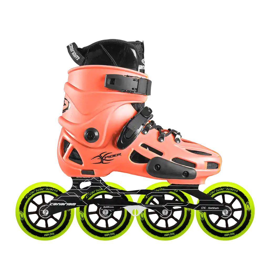 EC-PATINES CANARIAM XPIDER ZX DUAL 4X100MM SALMON 40-41