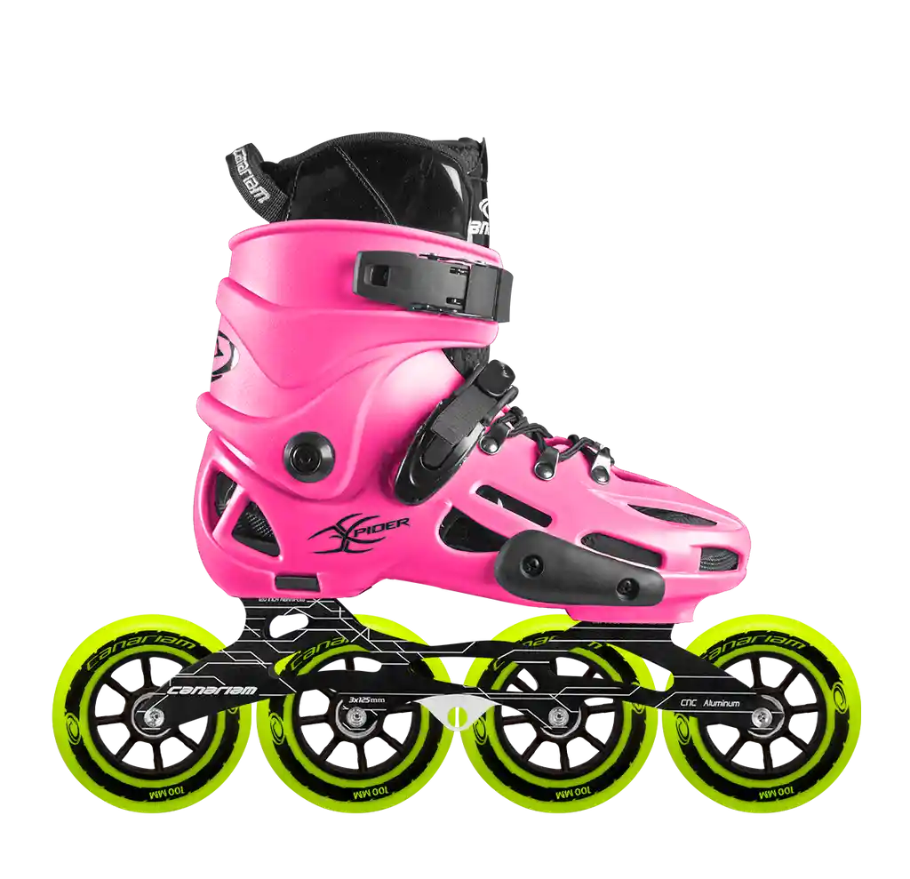 Fucsia Ec-Patines Canariam Xpider Zx Dual 4X100Mm 38-39