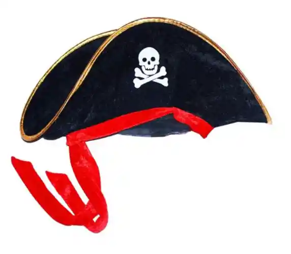 SOMBRERO PIRATA HALLOWEEN