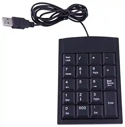 Teclado numerico usb