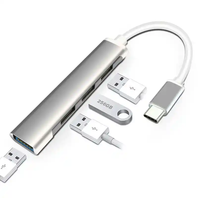 Multiplicador (HUB) usb 3.0 tipo c