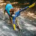  jalador de mono con cuerdas  y pito chillón 