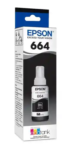 Epson Tinta Negra 664 De