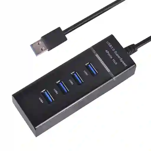 Hub Multiplicador Usb 3,0 4 Puertos