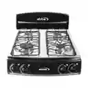 Abba Estufa De Mesa 4 Puestos Gas Natural St4005 N Ql