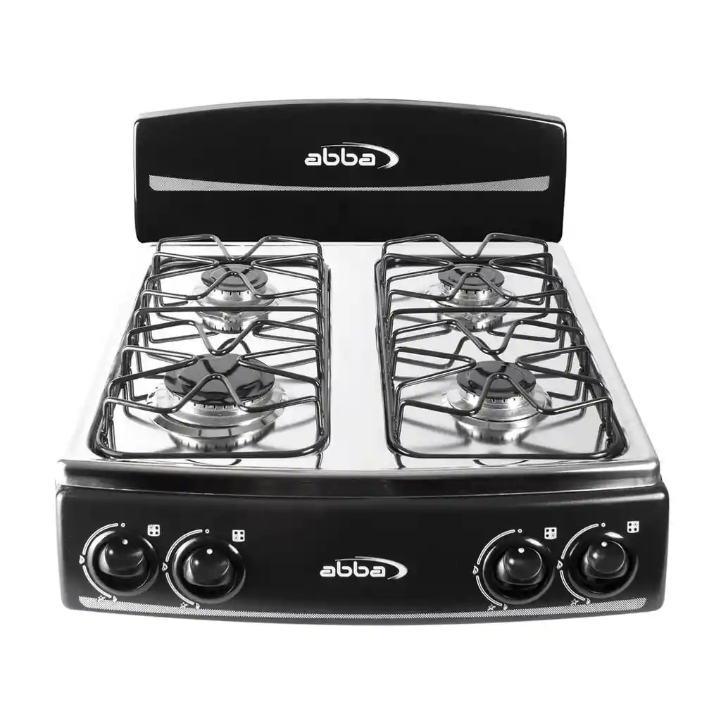 Abba Estufa De Mesa 4 Puestos Gas Natural St4005 N Ql