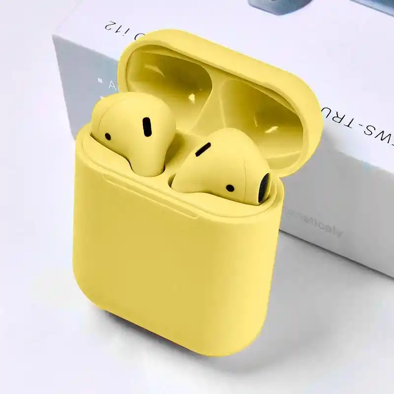 audifonos inalambricos amarillo compatible android iPhone