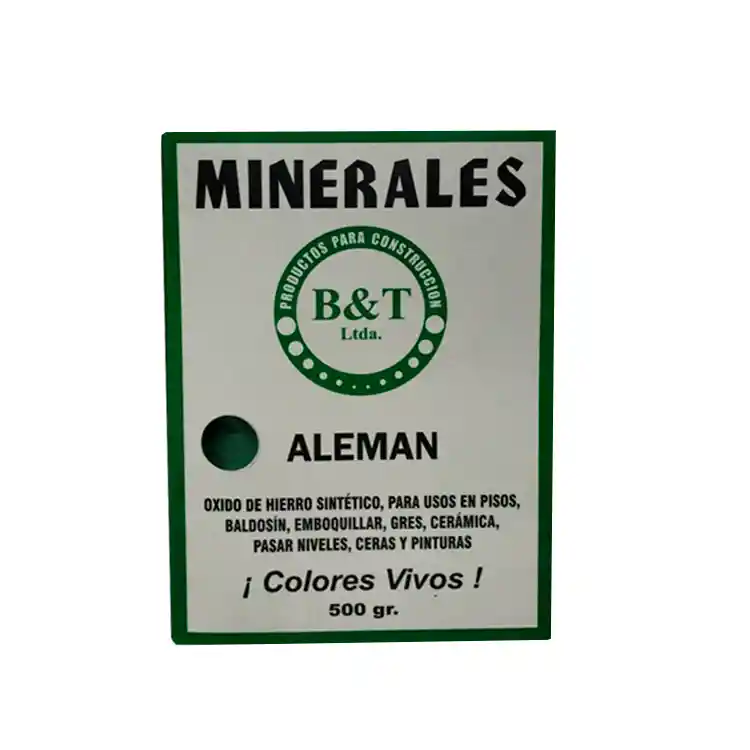 Mineral Verde Para Pisos 500gr.