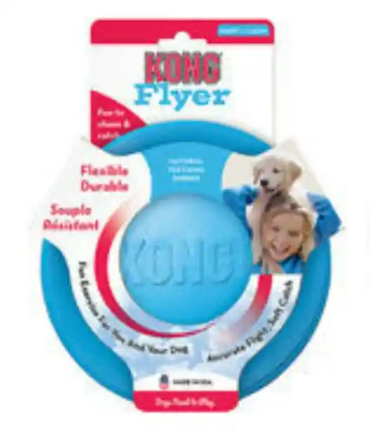 KONG PERRO CAUCHO PUPPI FRISBEE SMALL