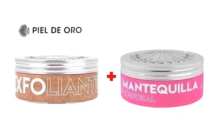 Piel De Oro Exfoliante + Mantequilla Corporal