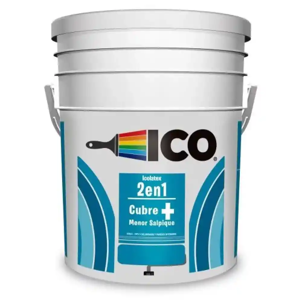 Pintuco Pintura Vinilo Blanco Icolatex De Cuñete