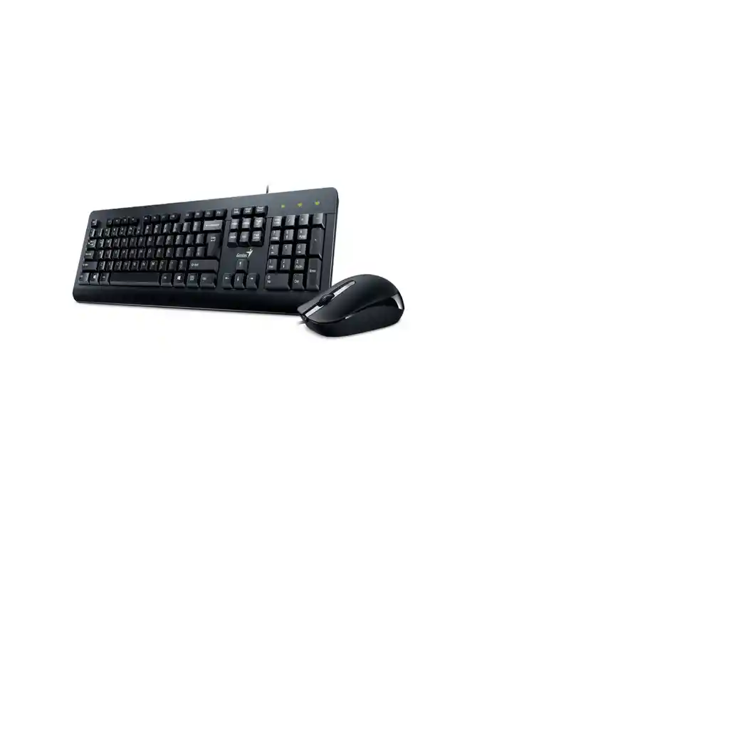 Genius Combo Teclado+Mouse Km-160 Usb Negro